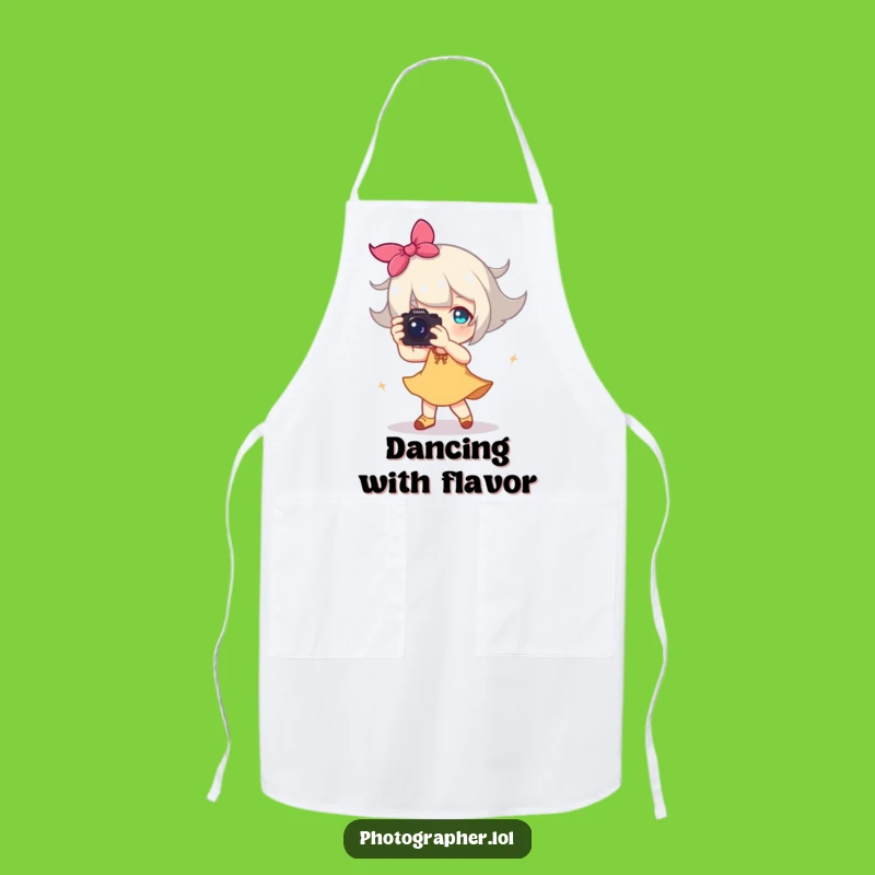 Funny Dancing Photographer Apron: Hilarious Kitchen or Studio Wear