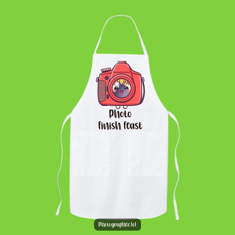 Funny Photographer's Apron: Capture Moments in Style, Great Gift