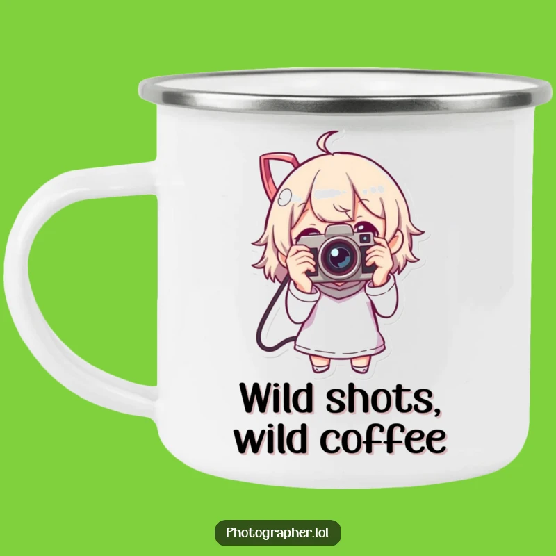 Durable Funny Vintage Camera Camping Mug: Adventure Ready