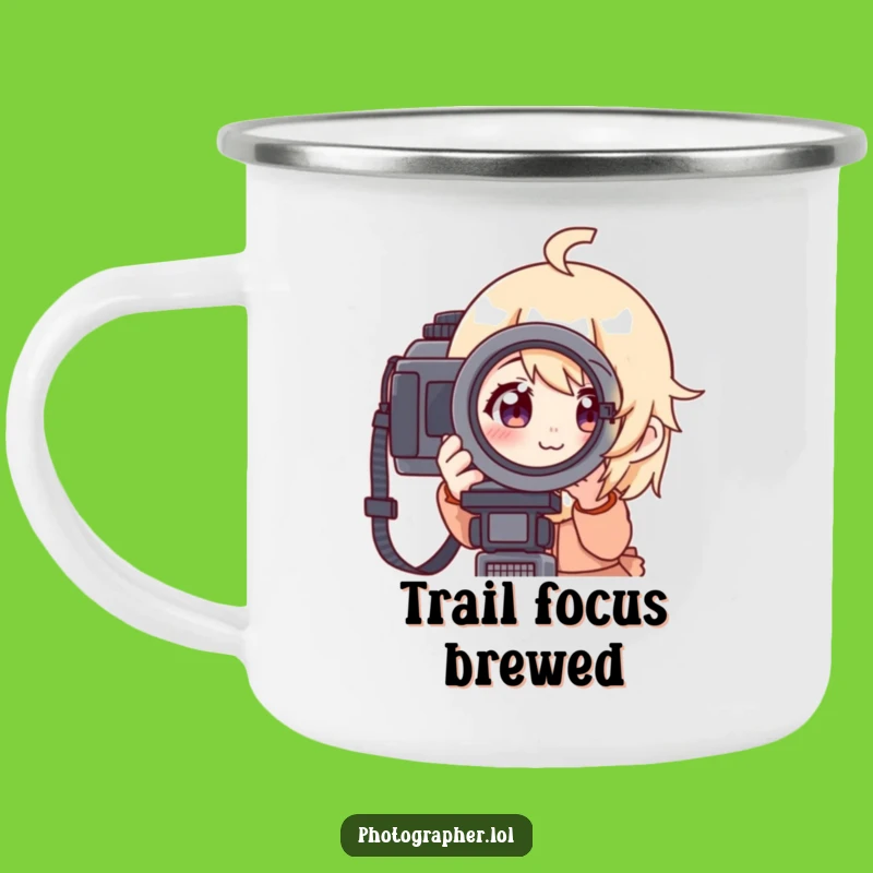Funny Camping Mug: Focused Photographer, Outdoor Enthusiast's Gift