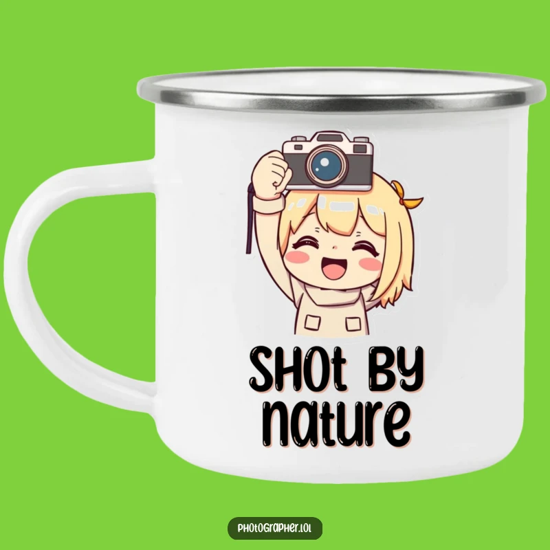 Funny Photographer Camping Mug: Triumphant Adventures - Hilarious Outdoor Gift