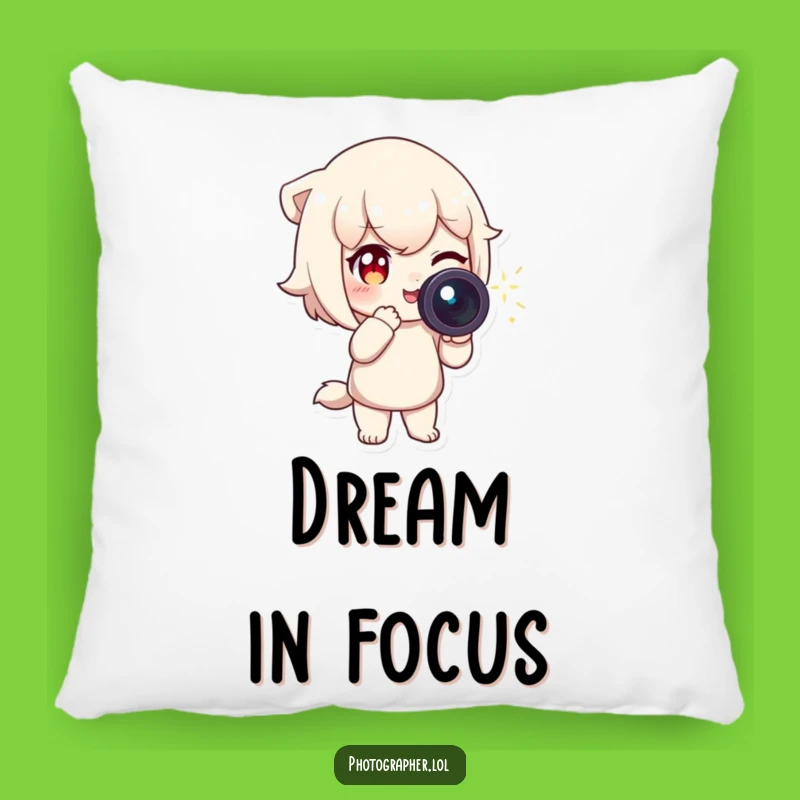 Funny Wink Camera Pillow: Cozy Comfort with a Hilarious Photographic Twist!