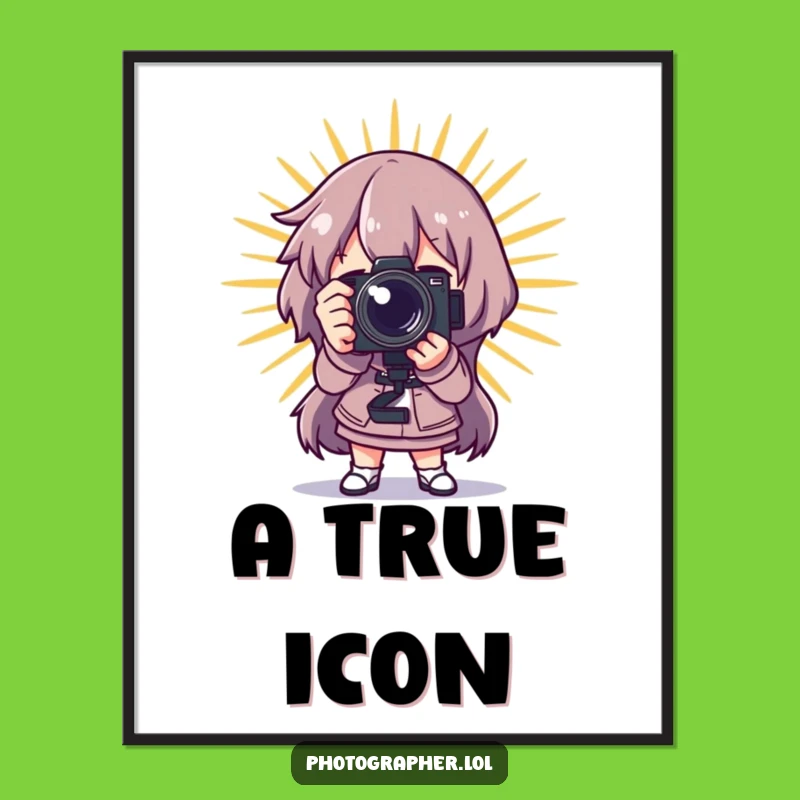 Funny Dramatic Photographer Digital Art: Starburst Download - Hilarious Wall Art Gift