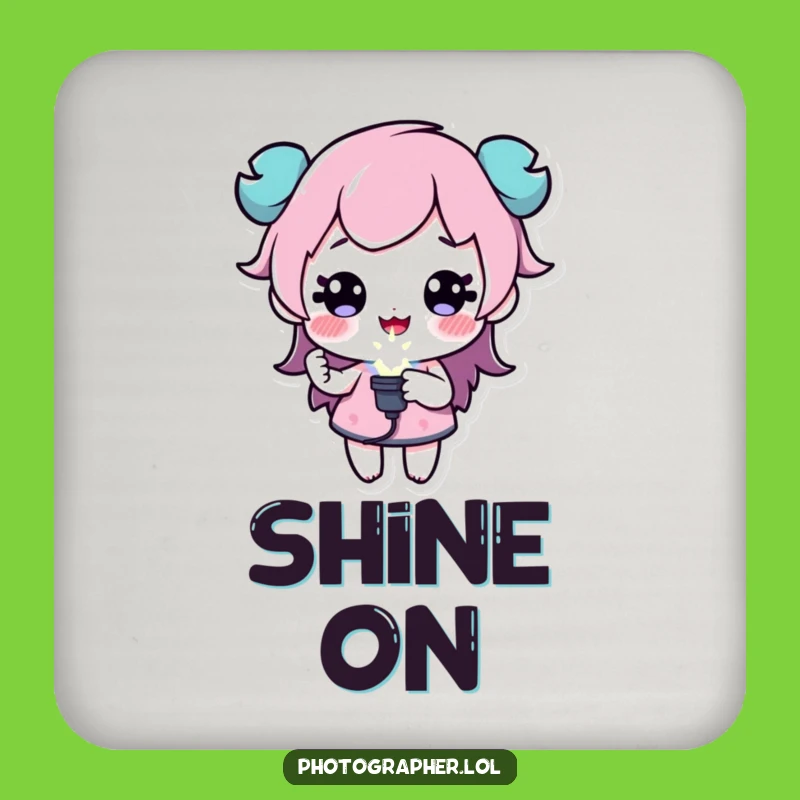 Funny Sparkle Coaster Set: Protect Surfaces with Bright Flair, Great Gift