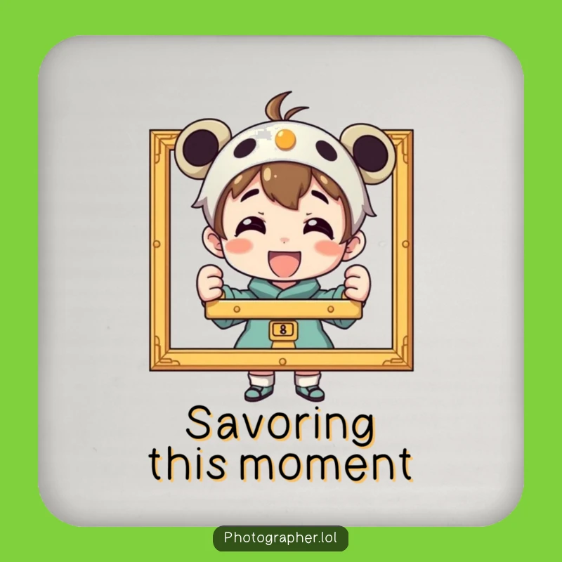 Funny Photographer Coasters: Protect Surfaces with Artistic Pride