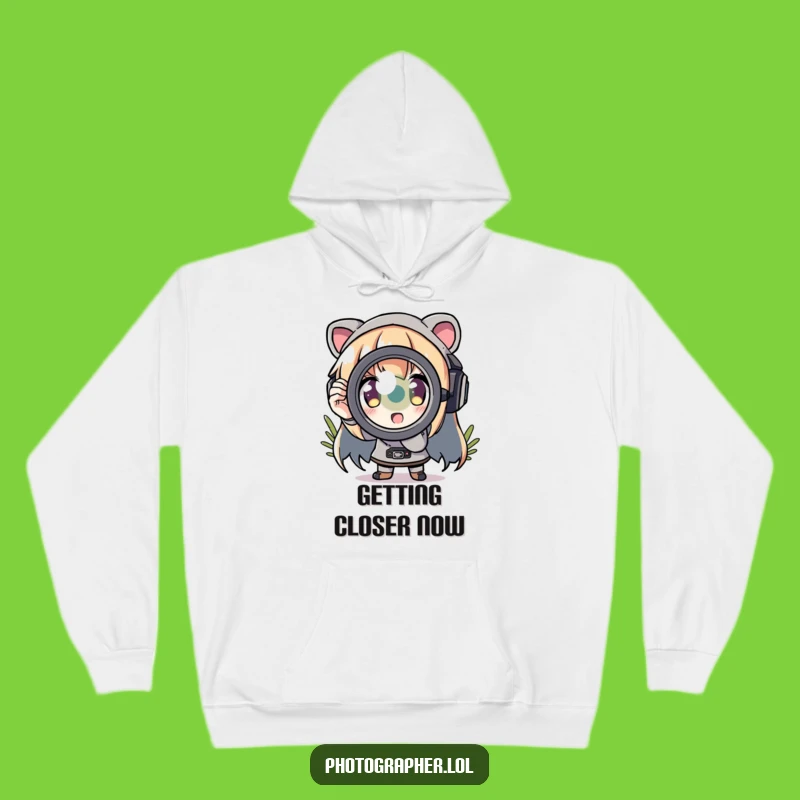 Funny Zoom Lens Hoodie: Cozy Camera Gear, Perfect Humorous Gift!