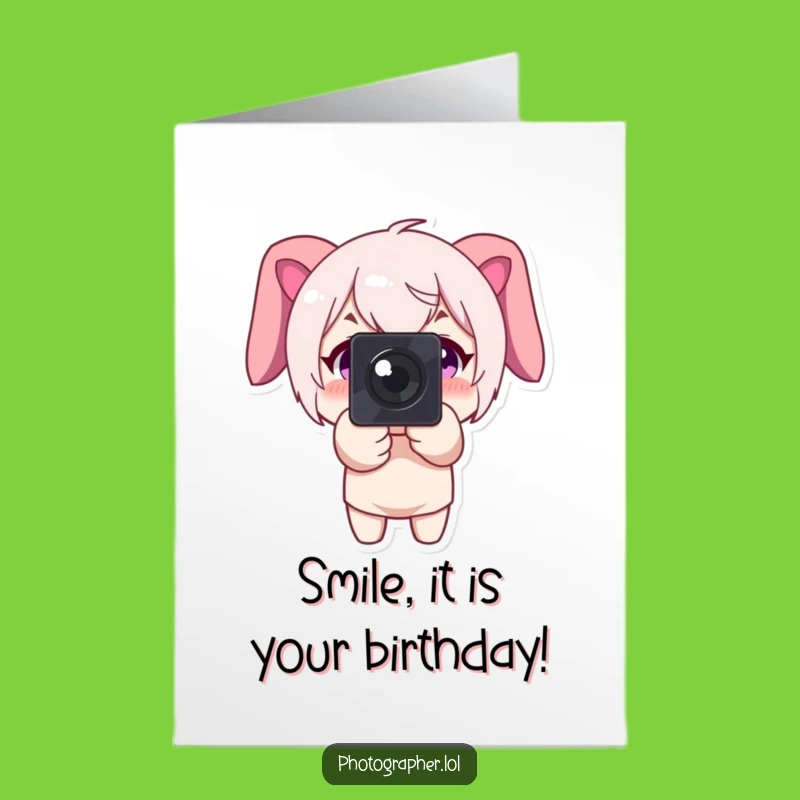 Free Printable Birthday Card: Say Cheese for Fun! - Funny Downloadable Gift
