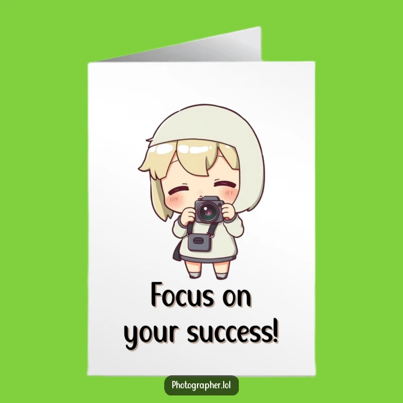 Free Printable Congrats Card: Ready to Capture Success - Funny Downloadable Gift