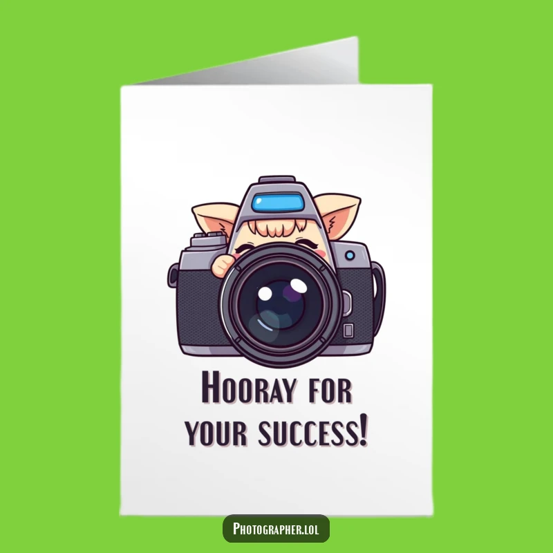 Sly Free Printable Congrats Card: Camera Wink Emoji! Downloadable Fun
