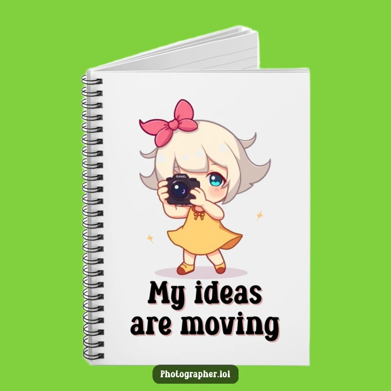 Funny Dancing Photographer Notebook: Journal Your Moves and Photo Ideas