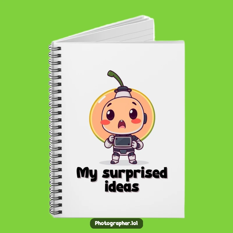 Funny Fruit Robot Notebook: Jot Down Your Quirky Ideas!