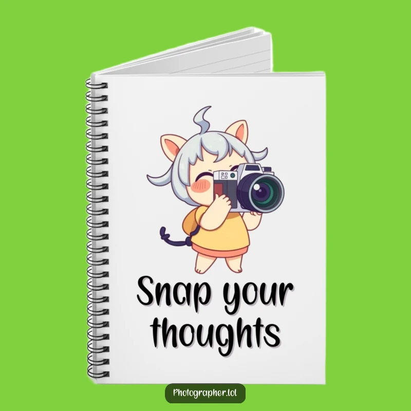 Funny Photographer Notebook: Capture Ideas with Joy, Great Funny Gift