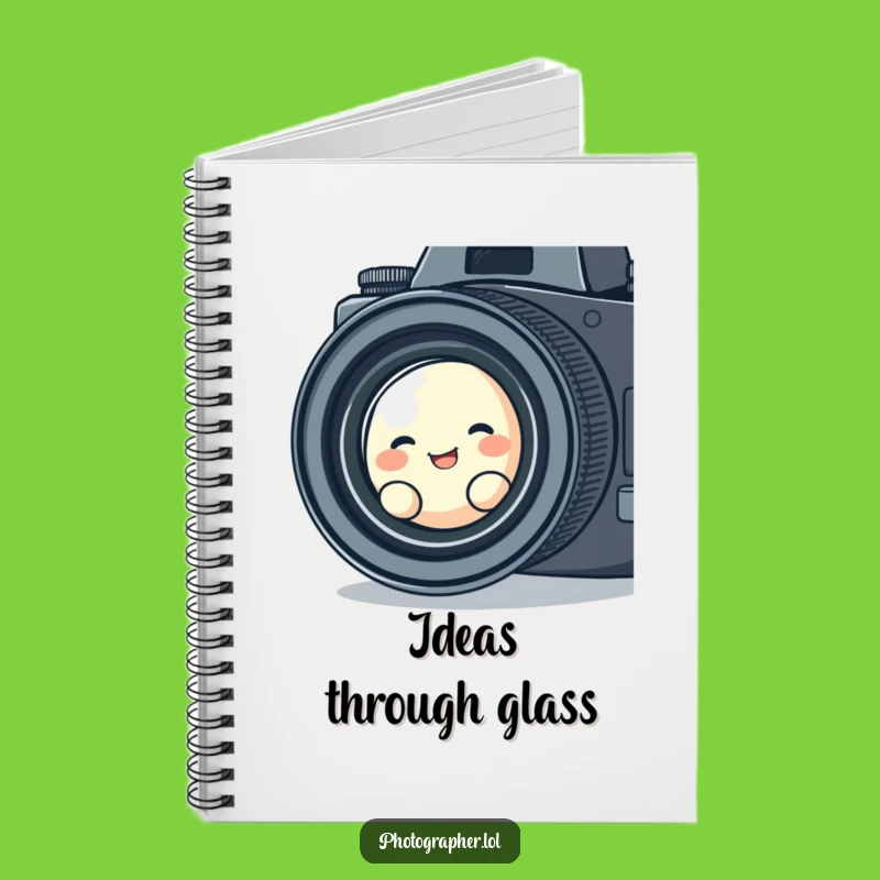 Funny Blob Photographer Notebook: Giggling Character Journal, Great Funny Gift