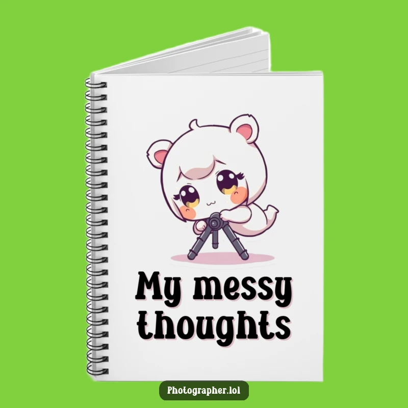 Funny Tripped Photographer Notebook: Jot Down Ideas with a Hilarious Character, Ideal Funny Gift!