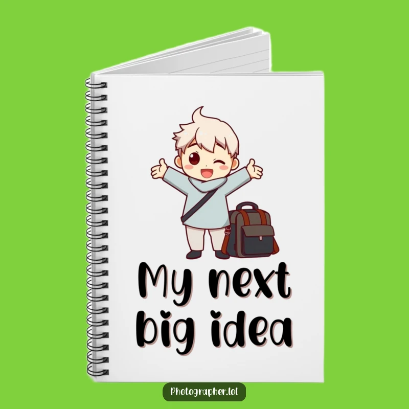 Funny Photographer Pose Notebook: Journal Your Poses and Photo Ideas