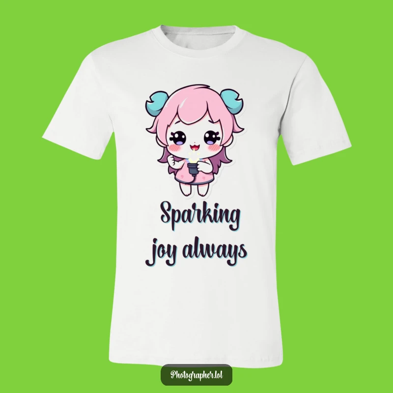 Funny Sparkle Character T-Shirt: Brilliant Idea Tee, Ideal Gift for Creatives