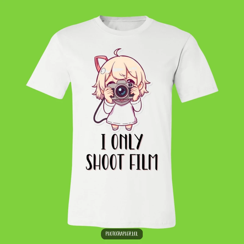 Funny Vintage Camera T-Shirt: Wear Your Passion with Humor