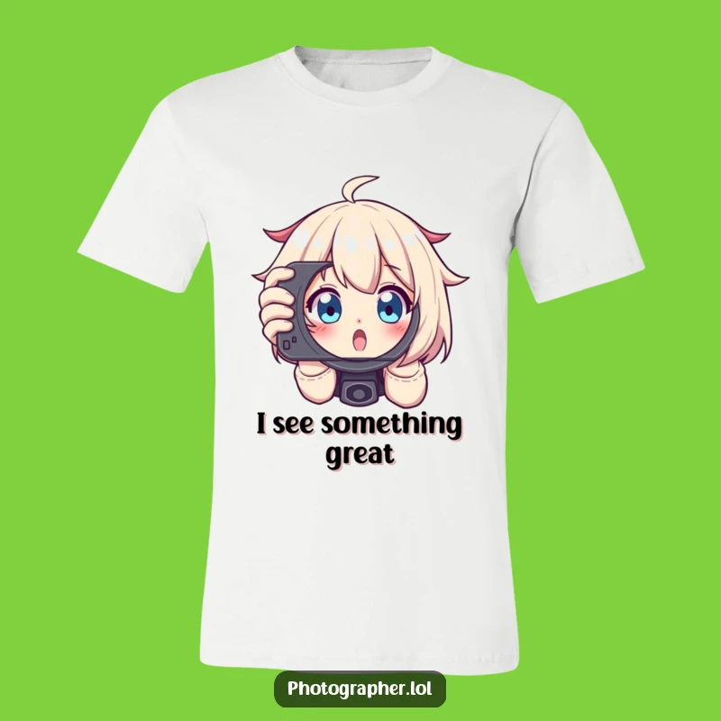 Funny Photographer Viewfinder T-Shirt: Humorous Shirt for Keen Camera Users