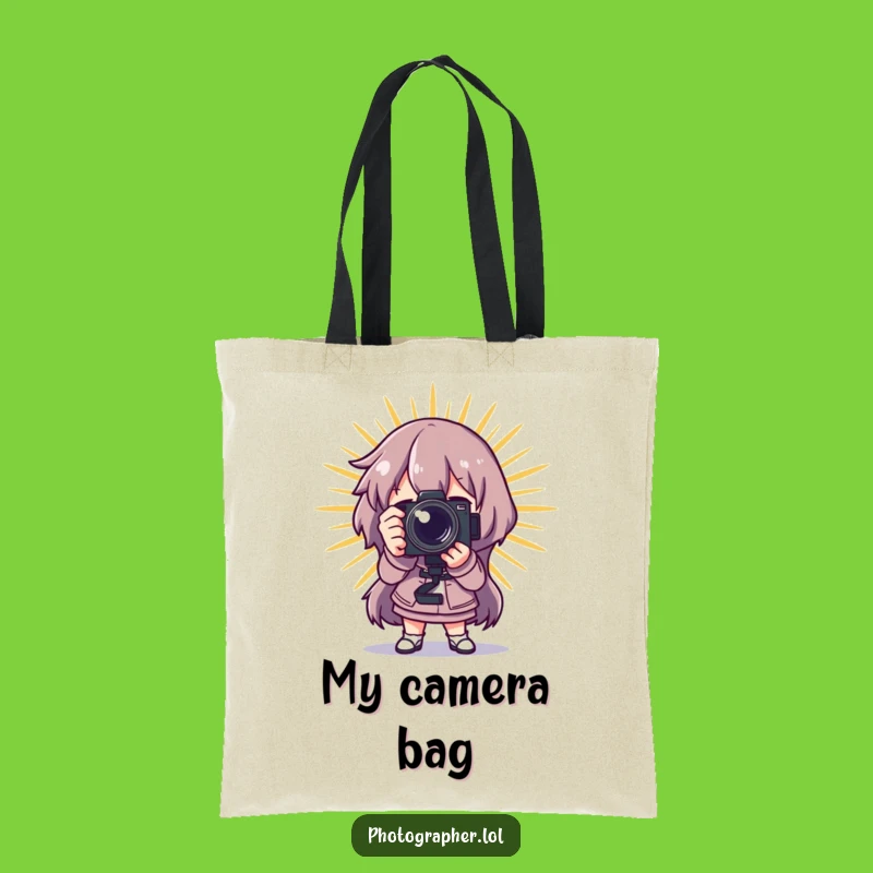 Funny Dramatic Photographer Tote Bag: Star Style - Perfect Casual Gift