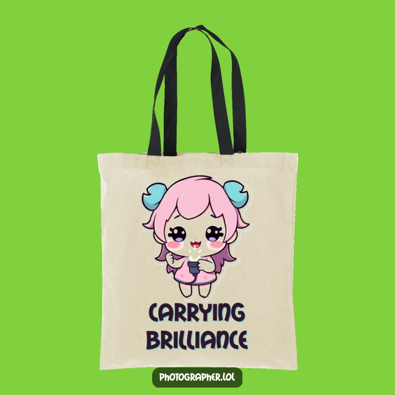 Funny Sparkle Tote Bag: Carry Your Bright Ideas in Style, Great Gift