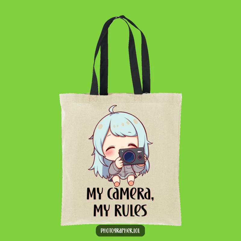 Funny Tote Bag: Photographer's Giggles, Stylish Accessory, Perfect Gift Bag